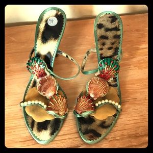 COPY - Roberto Cavalli seashell sandals